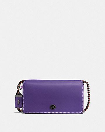 DINKY IN COLORBLOCK GLOVETANNED LEATHER