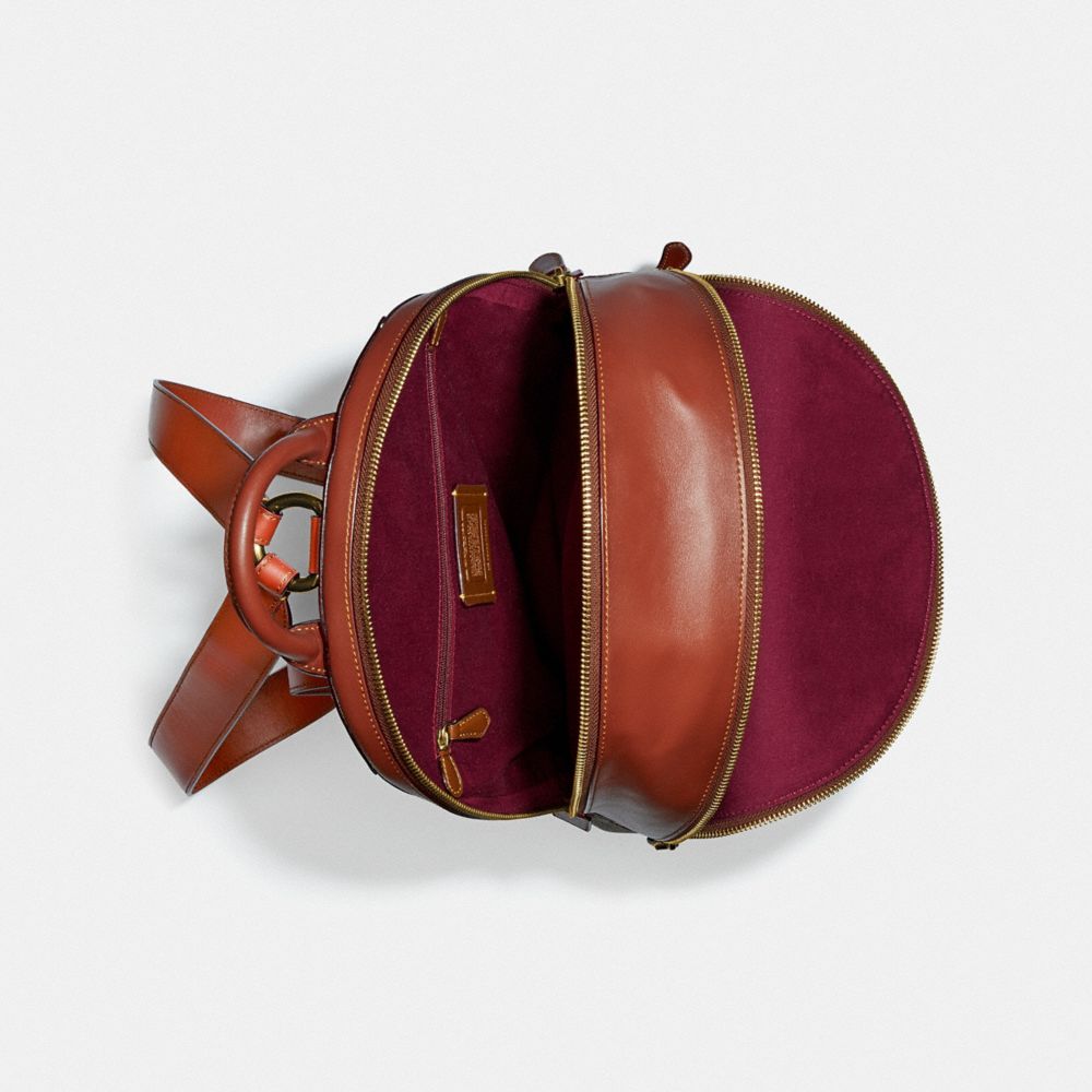 CARRIE BACKPACK IN SIGNATURE CANVAS - Alternate View 2