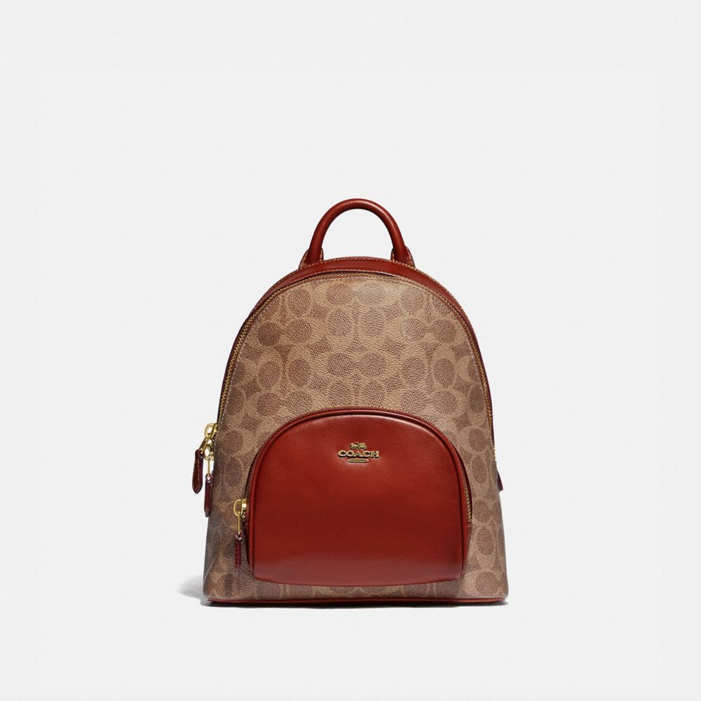 CARRIE BACKPACK 23 IN SIGNATURE CANVAS