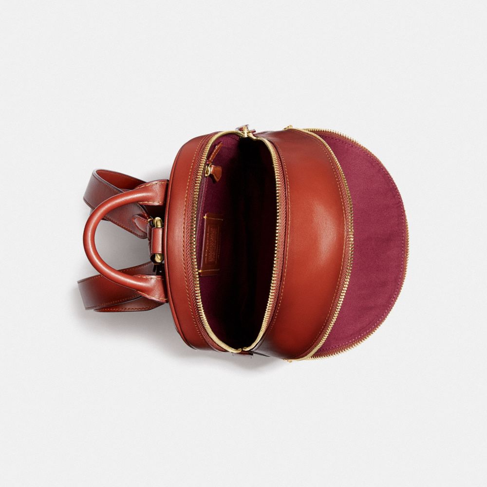 CARRIE BACKPACK 23 IN SIGNATURE CANVAS - Alternative Ansicht 3