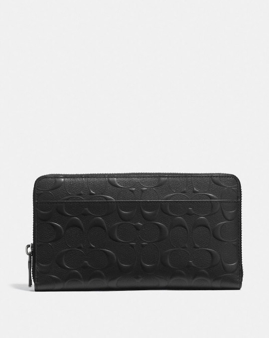 DOCUMENT WALLET IN SIGNATURE LEATHER
