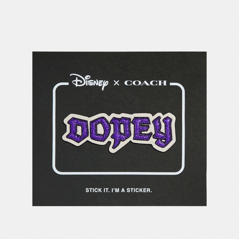 DISNEY X COACH DOPEY STICKER