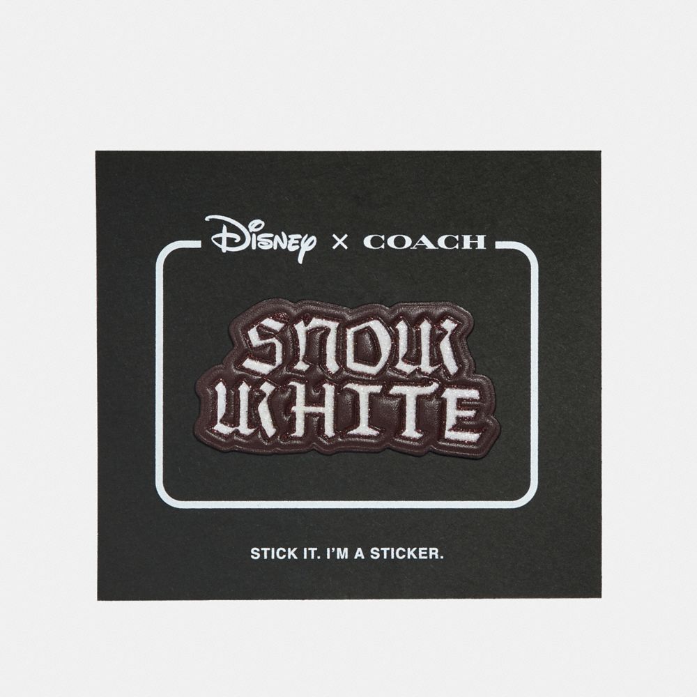 DISNEY X COACH SNOW WHITE STICKER