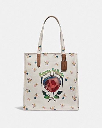 DISNEY X COACH POISON APPLE TOTE