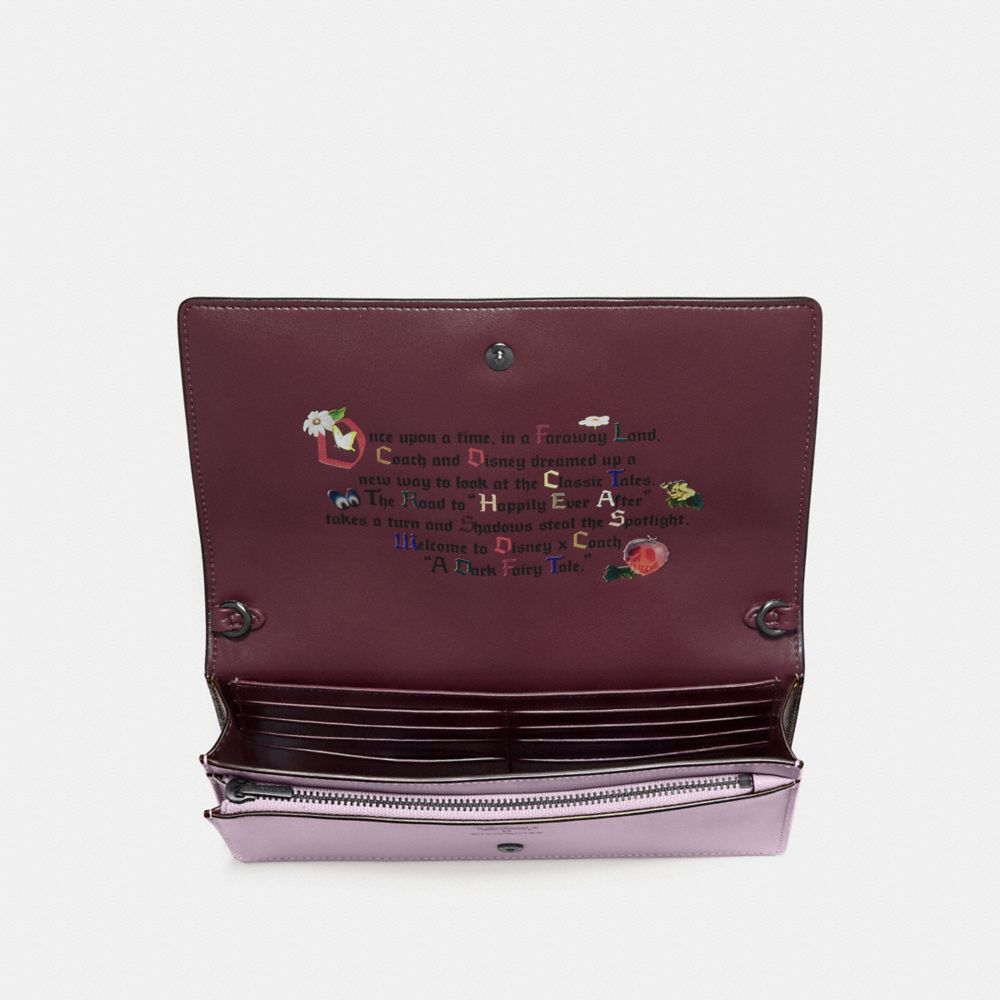 DISNEY X COACH DOC FOLDOVER CROSSBODY CLUTCH - Alternate View 3