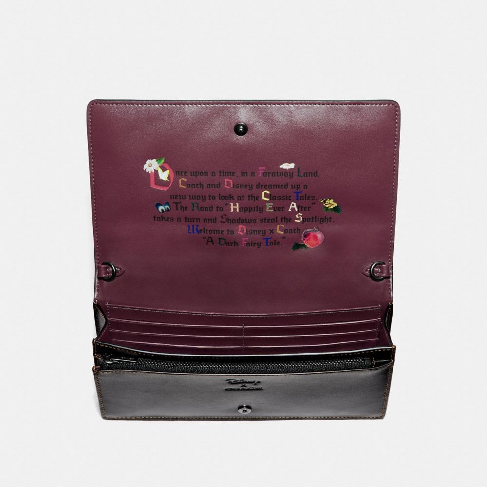 DISNEY X COACH SLEEPING BEAUTY FOLDOVER CROSSBODY CLUTCH - Alternate View 3