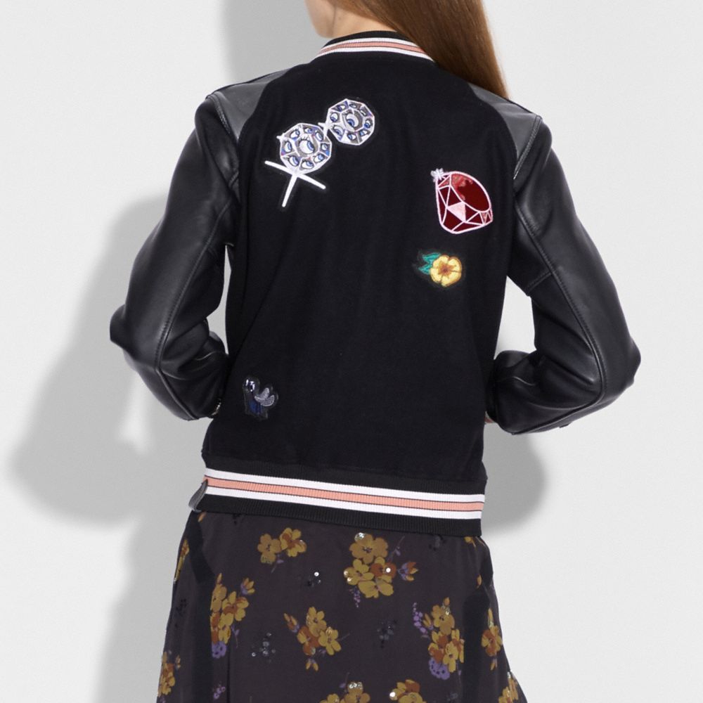 DISNEY X COACH VARSITY JACKET - Alternate View 2