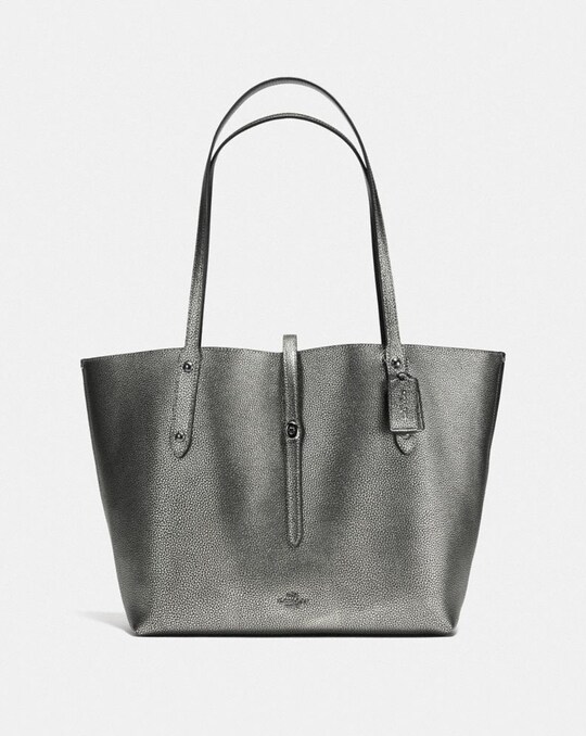 MARKET TOTE IN POLISHED PEBBLE LEATHER