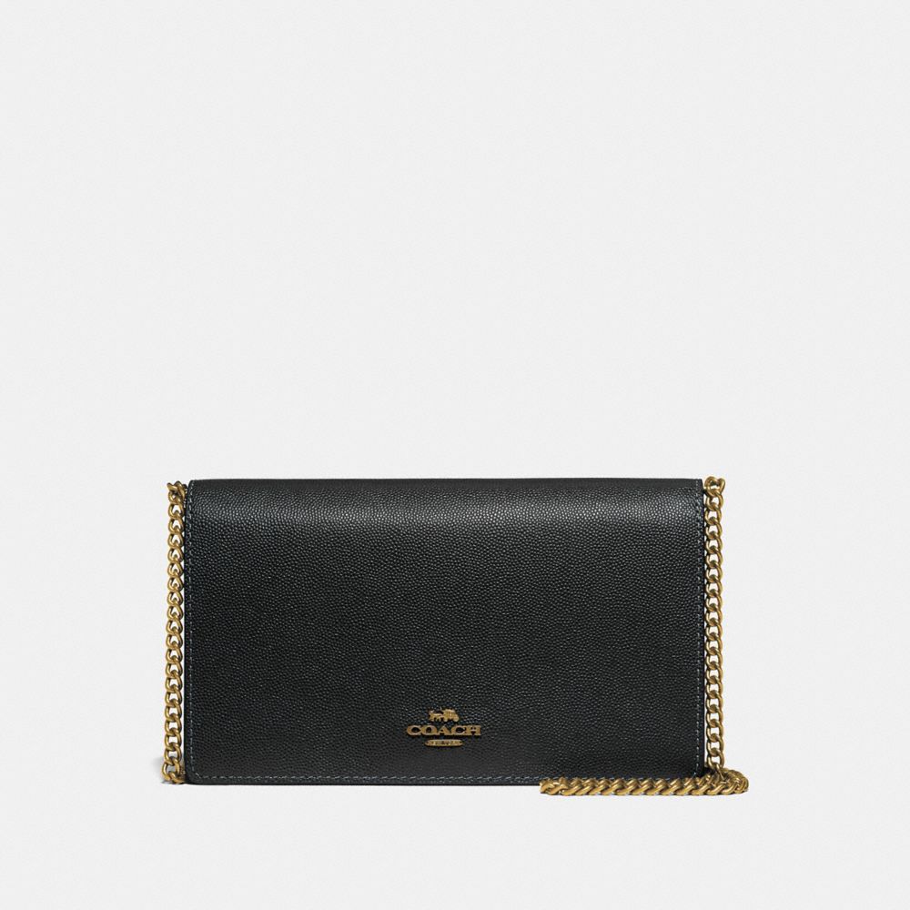 CALLIE FOLDOVER CHAIN CLUTCH