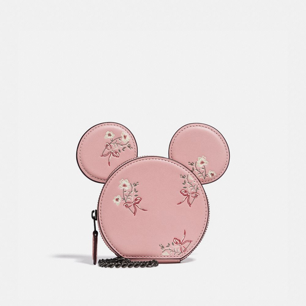 coach mickey mouse coin purse