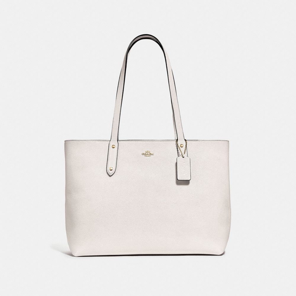coach red white and blue purse
