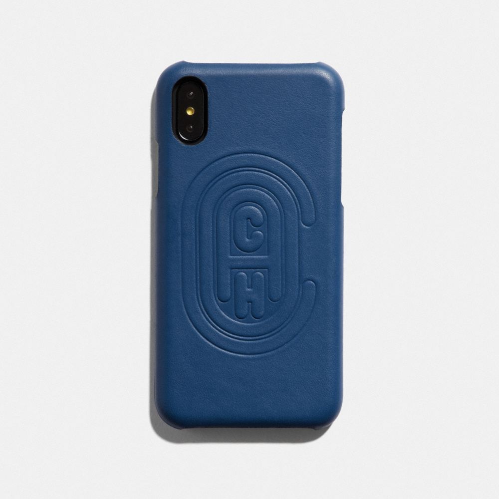 IPHONE X/XS CASE WITH COACH PATCH