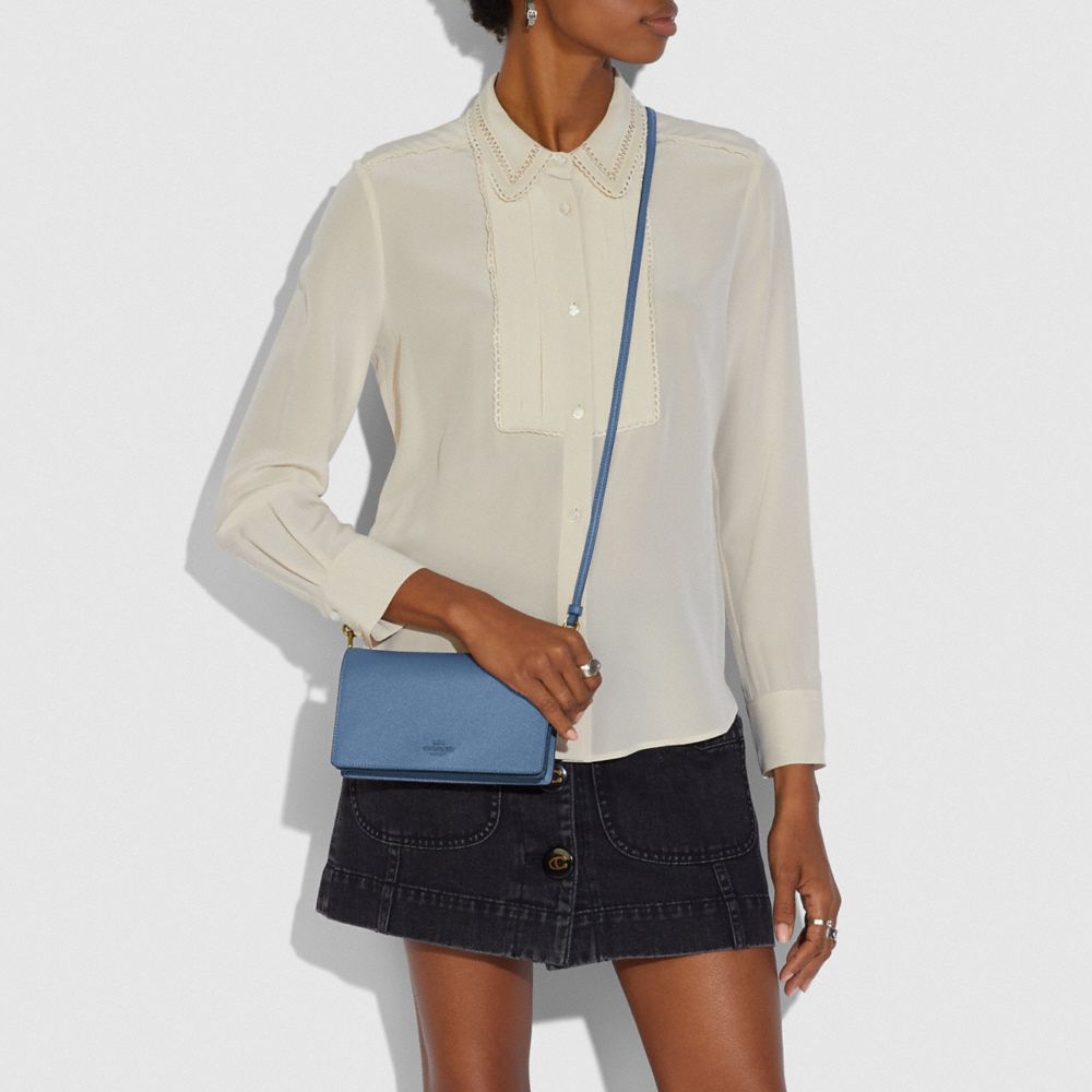 HAYDEN FOLDOVER CROSSBODY CLUTCH - Alternate View 3