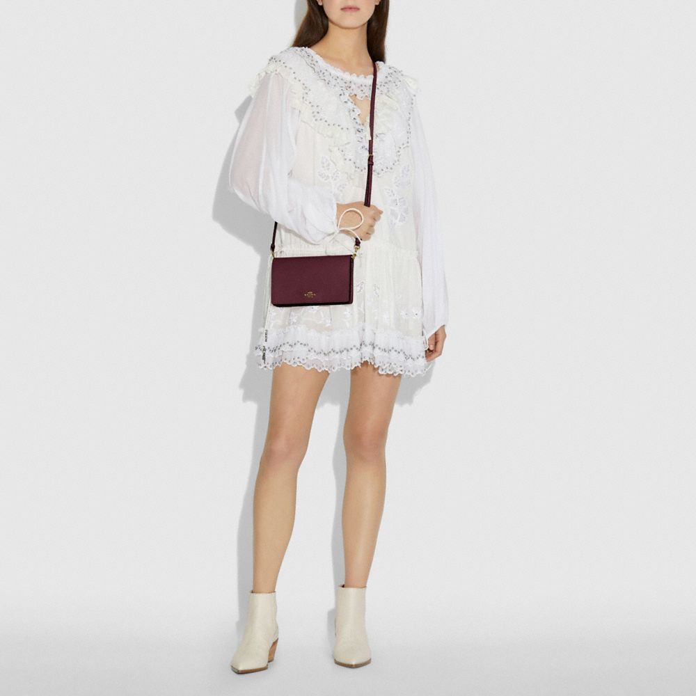 HAYDEN FOLDOVER CROSSBODY CLUTCH - Alternate View 3