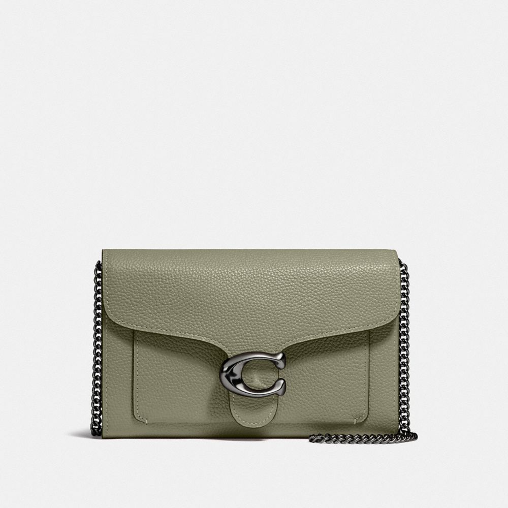 BOLSO DE MANO TABBY CON CADENA