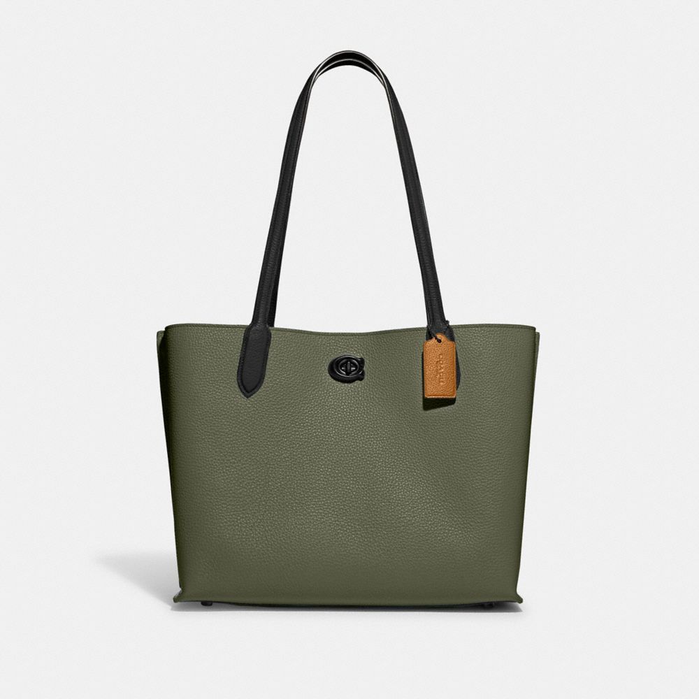 BORSA LARGA WILLOW A BLOCCHI DI COLORE CON INTERNO IN TELA ESCLUSIVA