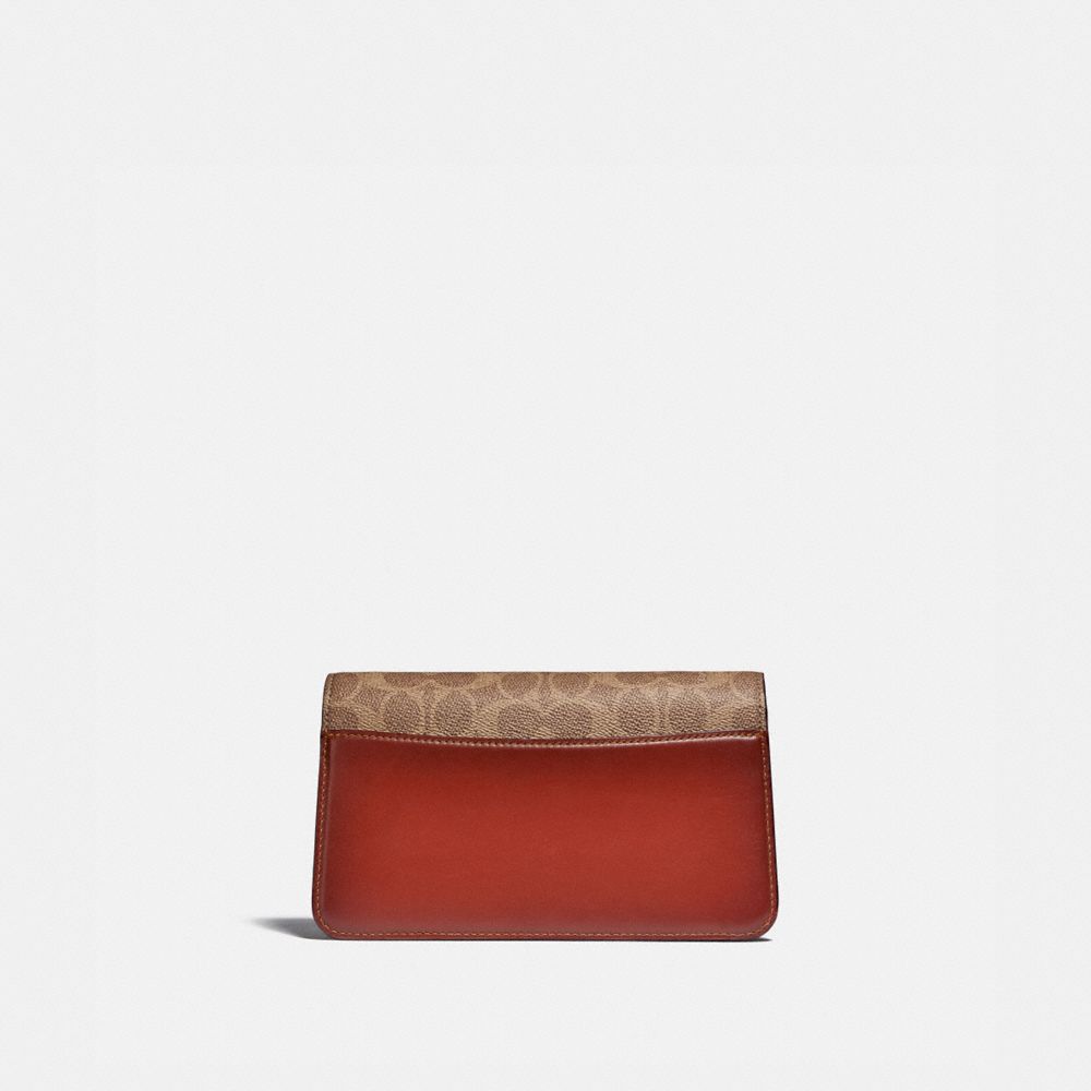 BEAT CROSSBODY CLUTCH IN SIGNATURE CANVAS WITH HORSE AND CARRIAGE PRINT - Alternate View 2