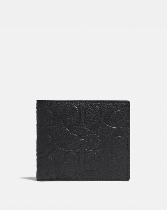 COIN WALLET IN SIGNATURE LEATHER