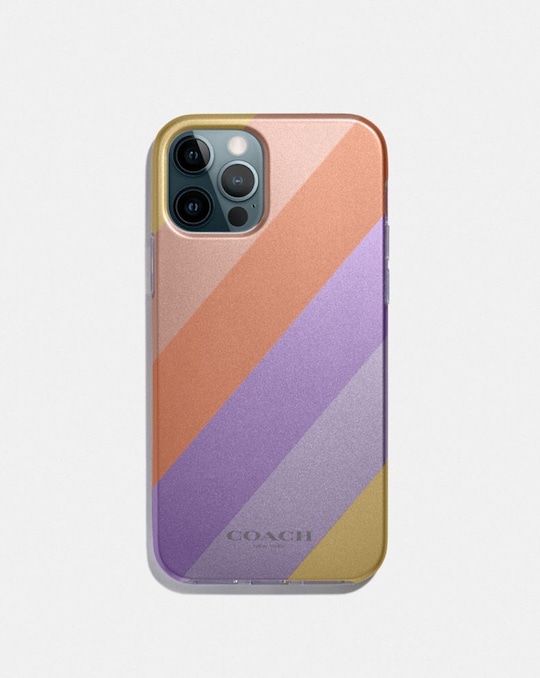 COQUE IPHONE 12 PRO À RAYURES