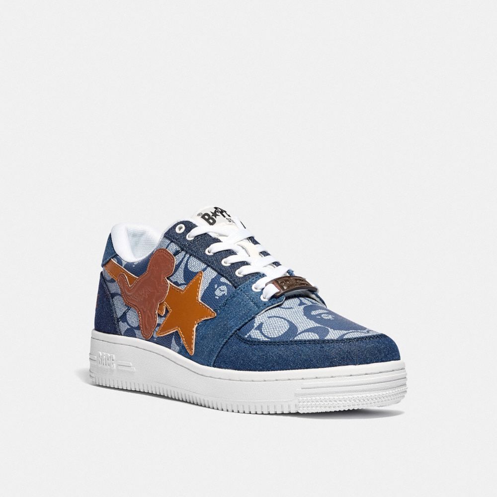 bape x coach sneakers