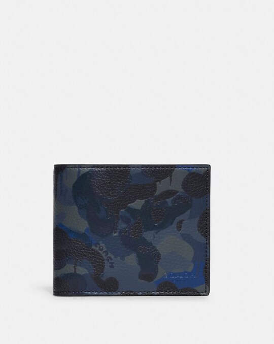 3-IN-1 WALLET WITH CAMO PRINT