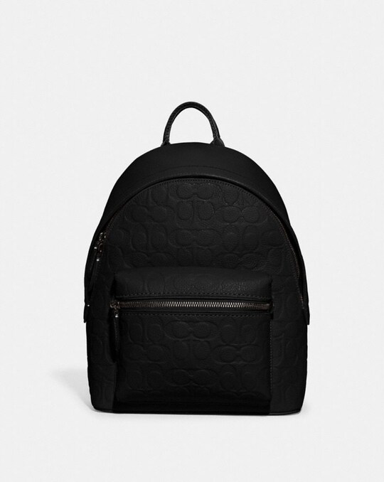 CHARTER BACKPACK 24 IN SIGNATURE LEATHER