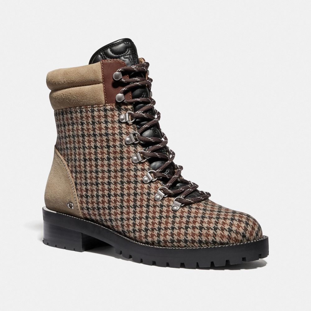 coach moto hiker boot